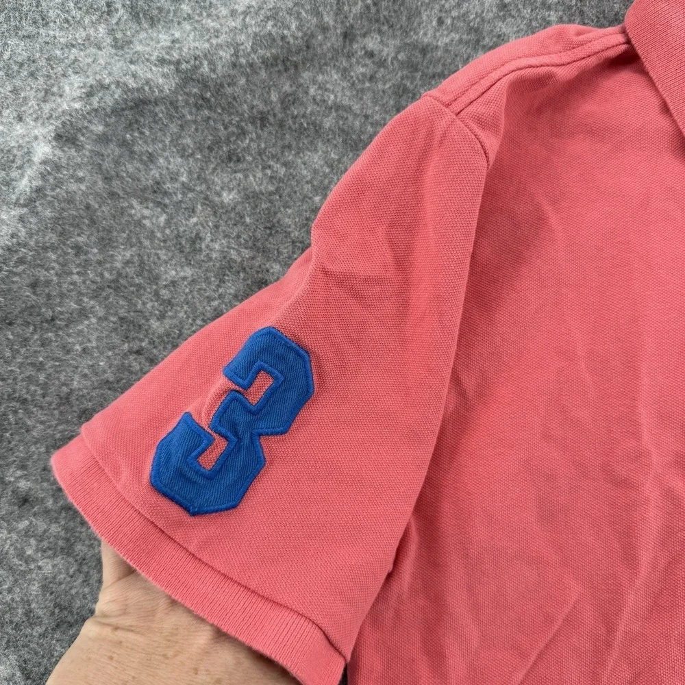 U.S. Polo Assn‎ Polo Shirt Kids XXL 16 Pink Short Sleeve Embroidered Logo